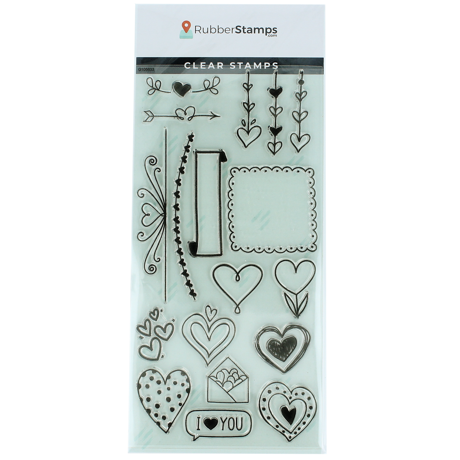 Bullet Journal Love Clear Stamp Set - RubberStamps.com