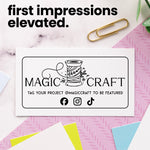 Business Card Logo Stamp