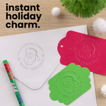 Vintage Santa Holiday Embosser