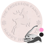 Happy Reindeer Holiday Embosser