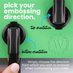 Winter Wreath Holiday Embosser