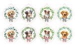 Holiday Wreath Custom Acrylic Ornament