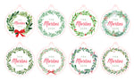 Holiday Wreath Custom Acrylic Ornament
