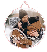 Custom Photo Acrylic Ornament