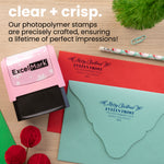 Holiday Hollies Christmas Address Stamp