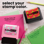 Holiday Hollies Christmas Address Stamp