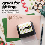 Pine Cones Address Stamp