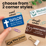 Church Name Badge