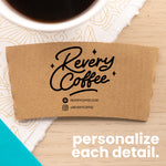 Coffee Sleeve Logo Stamp