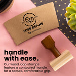 Coffee Sleeve Logo Stamp