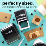 Coffee Sleeve Logo Stamp