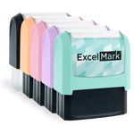 ExcelMark (Colors) Pre-Inked Stamps - Made in the USA