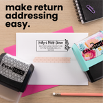 The Vines Edge Address Stamp