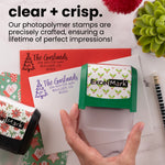 Holiday Tree Address Stamp