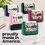 Merry Garland Address Stamp