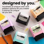 ExcelMark Pre-Inked Stamps - Made in the USA