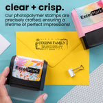 Corner Vines Address Stamp