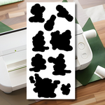 The Steamboat Willie Characters  - Free Cricut File