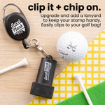 Azalea Monogram Golf Ball Stamp