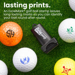 Azalea Monogram Golf Ball Stamp