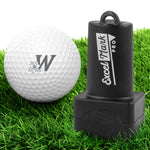 Azalea Monogram Golf Ball Stamp