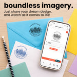 Custom Image Address Stamp