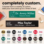 Engraved Nameplate Dental