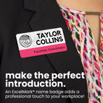 Custom Full Color Print Name Badge - Style 1