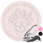 Blooming Skull Book Embosser