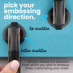 Crescent Grove Book Embosser