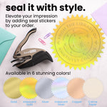 Moonlit Library Book Embosser