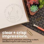 Whiskered Wisdom Book Embosser