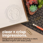 A Witch's Spell Book Embosser