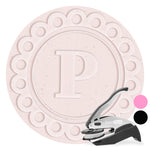 Scalloped Bold Monogram Embosser