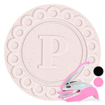 Scalloped Bold Monogram Embosser
