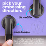 Love Unites Monogram Embosser
