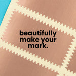 1" by 2" Rectangle Copper Foil Seals (Pack of 40)