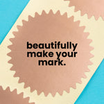 1-5/8" Round Copper Foil Seals (Pack of 40)