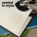 2" Round Crème Paper Seals (Pack of 40)