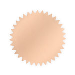 2" Round Copper Foil Seals (Pack of 40)