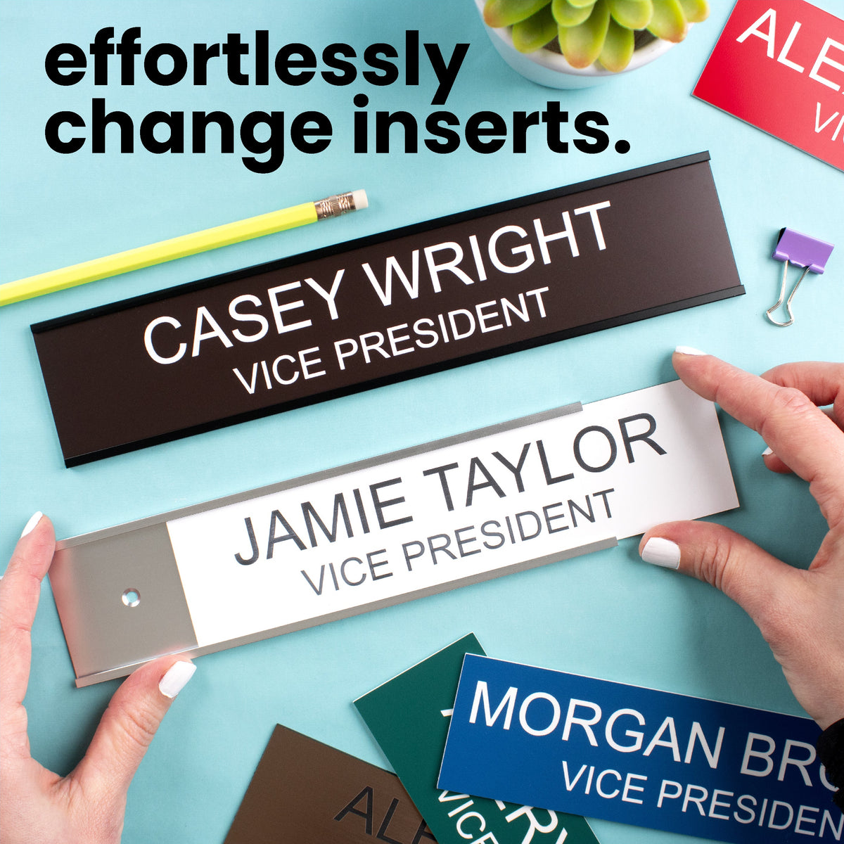 Custom Engraved Nameplate – RubberStamps.com