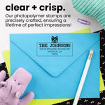 Custom Pet Lovers Address Stamp (display up to 4 pets)