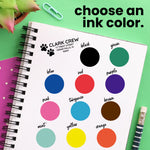 Double Paw Print Address Stamp