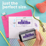 Solid Name Custom Pet Address Stamp (display up 4 pets)