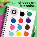 Paw-fect Print Address Stamp