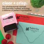 Pine Cones Address Stamp