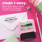 Holiday Hollies Christmas Address Stamp