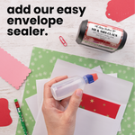 Holiday Hollies Christmas Address Stamp