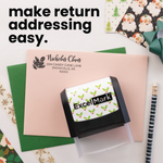 Pine Cones Address Stamp