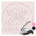 Lunar Moth Book Embosser